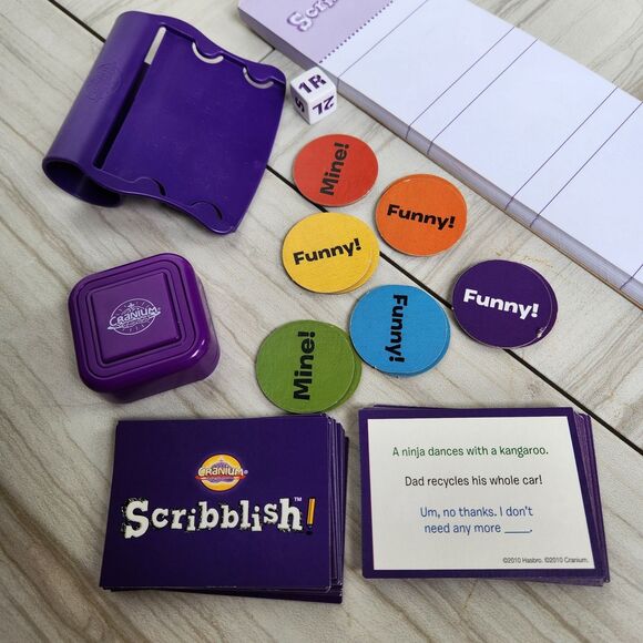 Scribblish by Cranium Game - Fun Family Scribbling/Drawing Game - Hasbro - 2010 - Picture 5 of 5